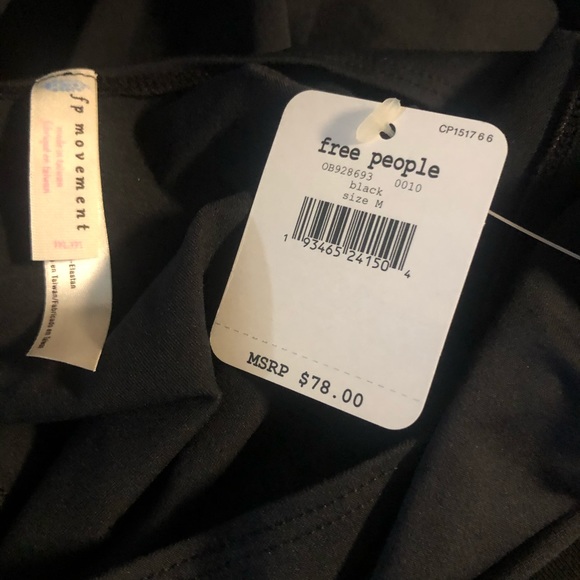 Free People Streamline Bodysuit - Black - Medium - Picture 4 of 4